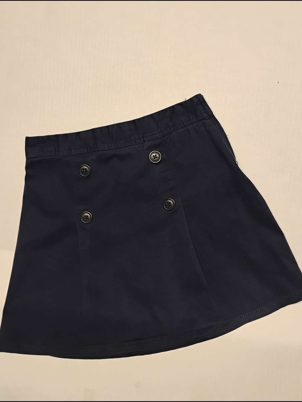 The Children's Place Navy Double-Row Button Skort